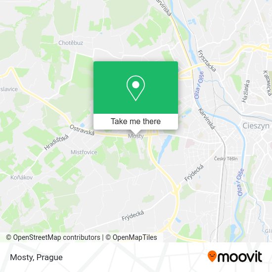 Карта Mosty