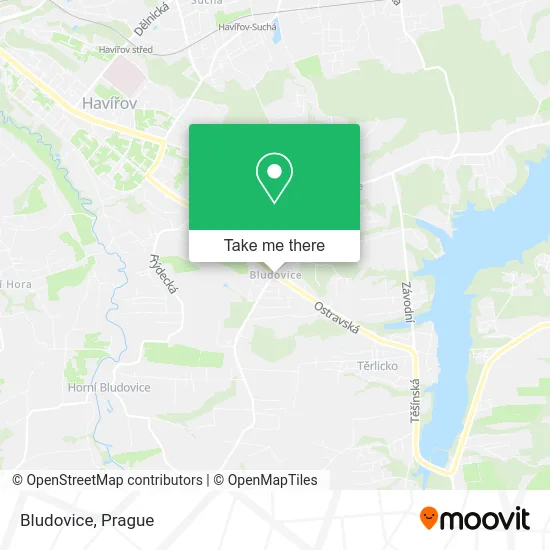 Карта Bludovice
