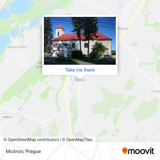 Карта Mošnov