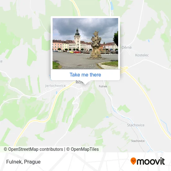 Карта Fulnek