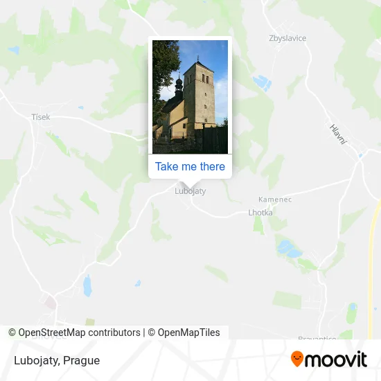 Карта Lubojaty