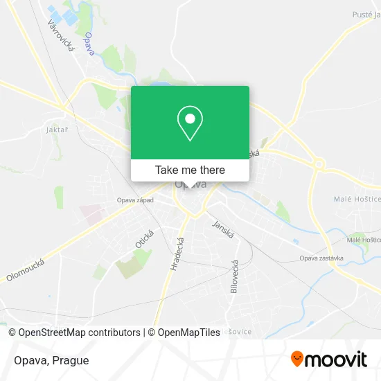 Карта Opava