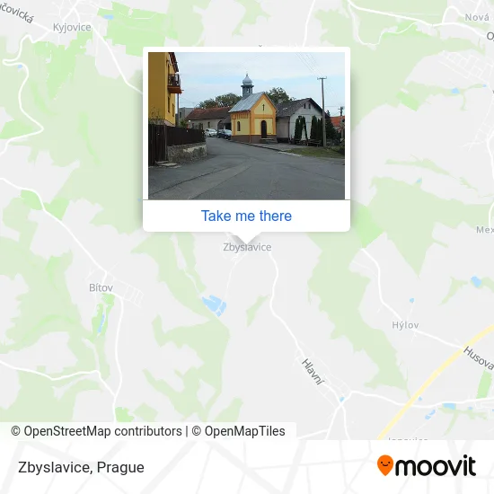 Карта Zbyslavice