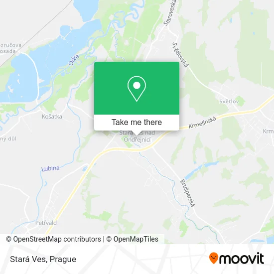 Карта Stará Ves