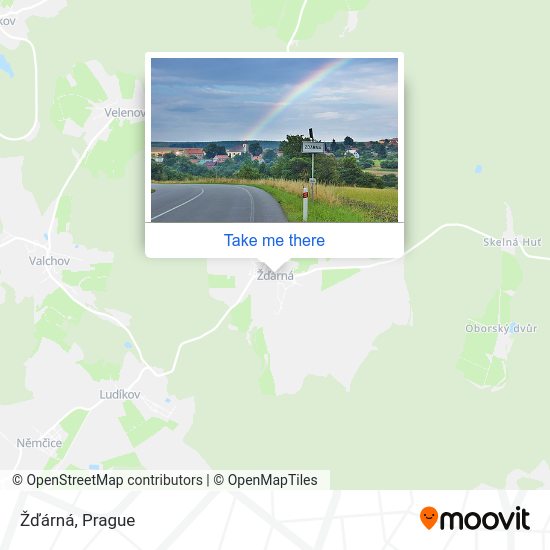 Карта Žďárná