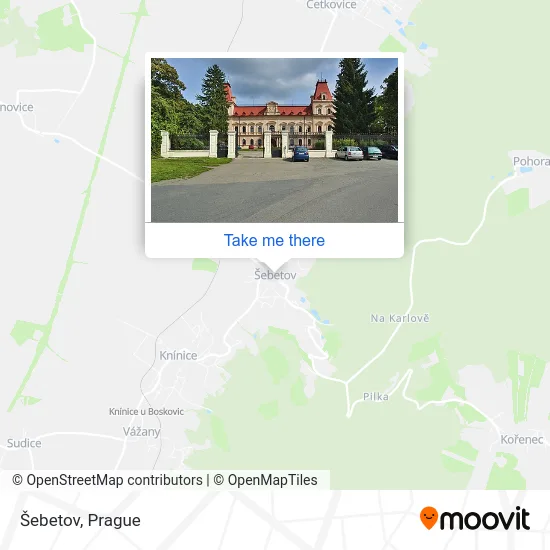 Карта Šebetov