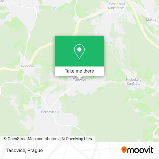Карта Tasovice