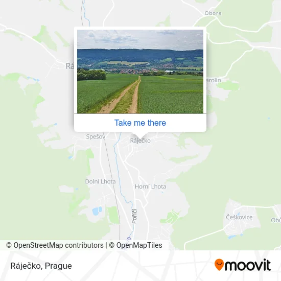 Карта Ráječko