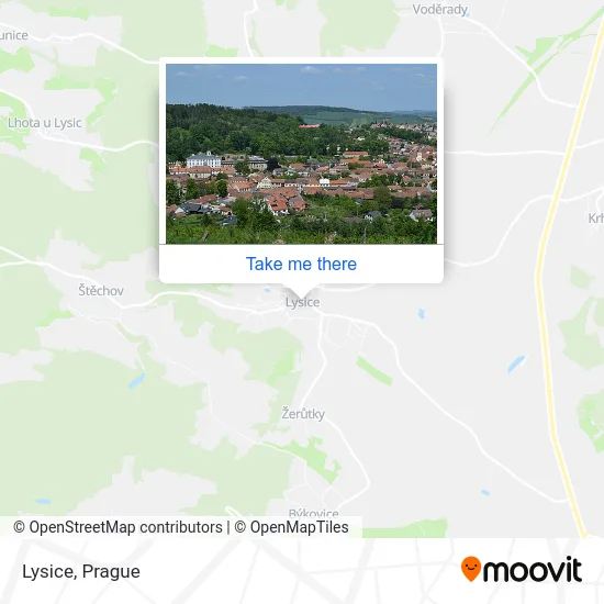 Карта Lysice