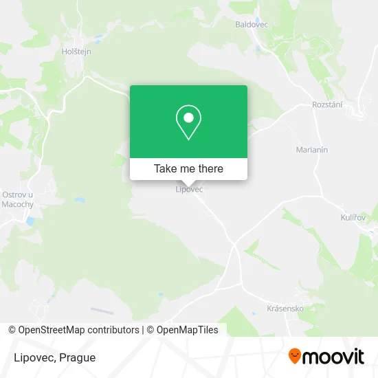 Карта Lipovec