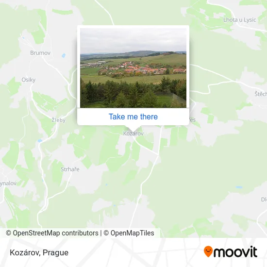 Карта Kozárov