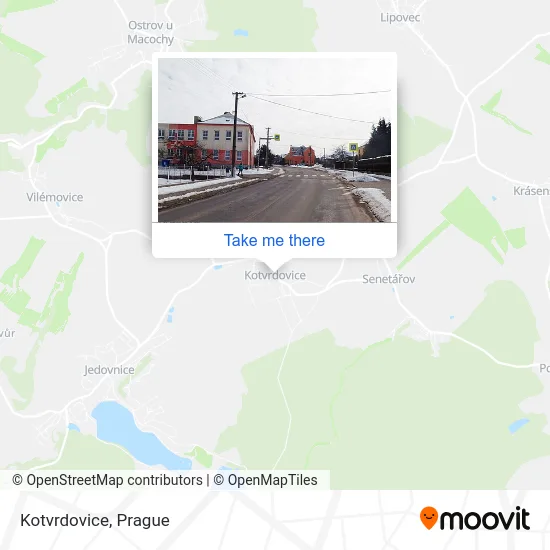 Карта Kotvrdovice