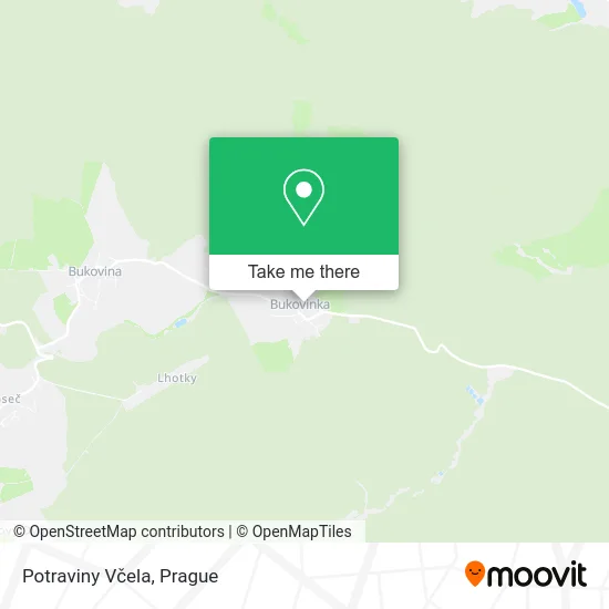 Карта Potraviny Včela