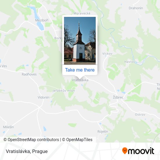 Карта Vratislávka