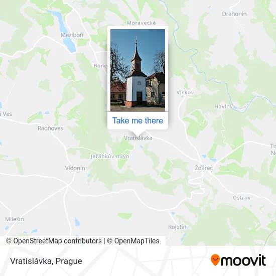 Карта Vratislávka