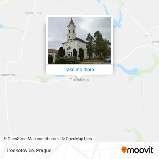 Карта Troskotovice
