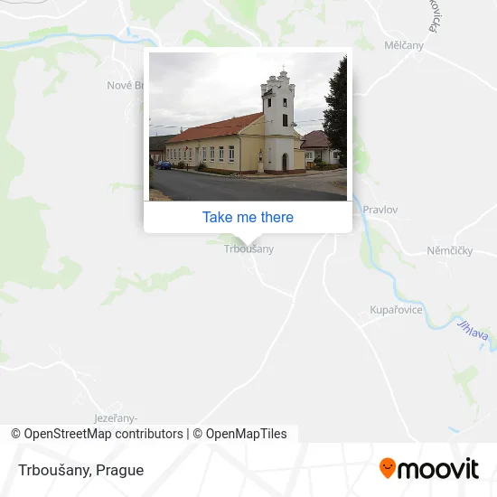 Карта Trboušany