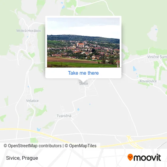 Карта Sivice