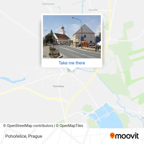 Карта Pohořelice