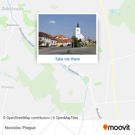 Карта Nosislav