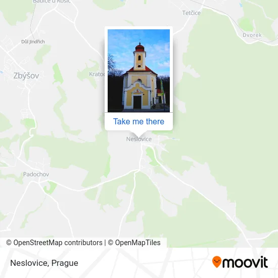 Карта Neslovice