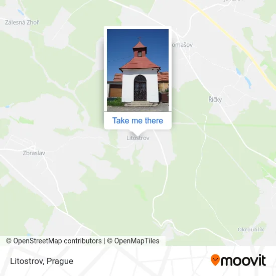 Карта Litostrov