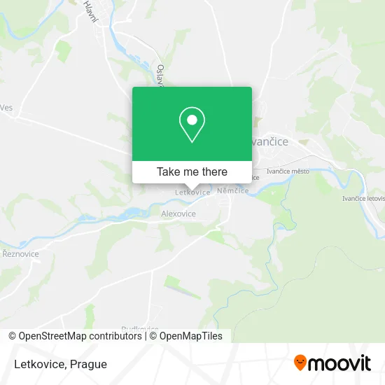 Карта Letkovice