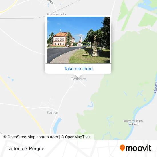 Карта Tvrdonice