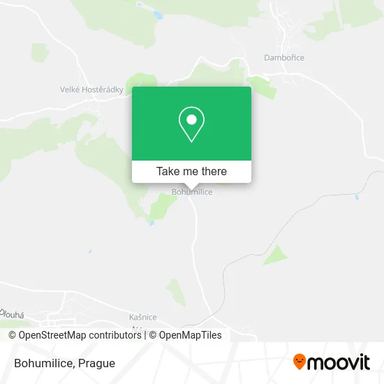Карта Bohumilice