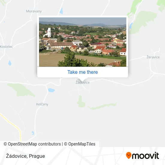 Карта Žádovice