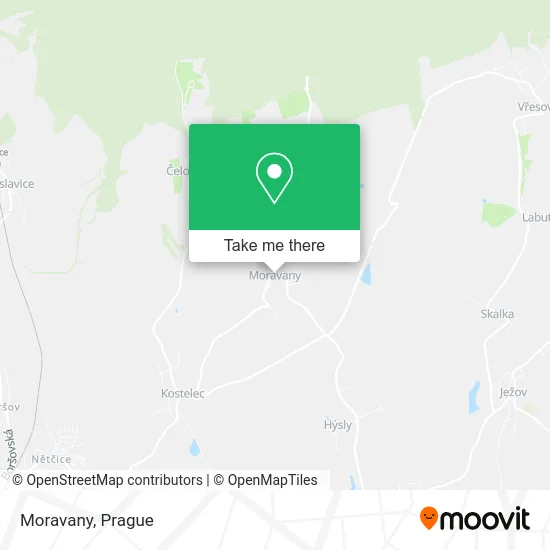 Карта Moravany
