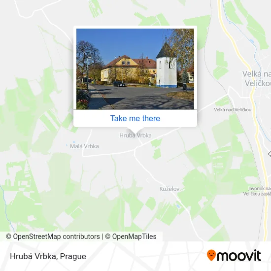 Карта Hrubá Vrbka