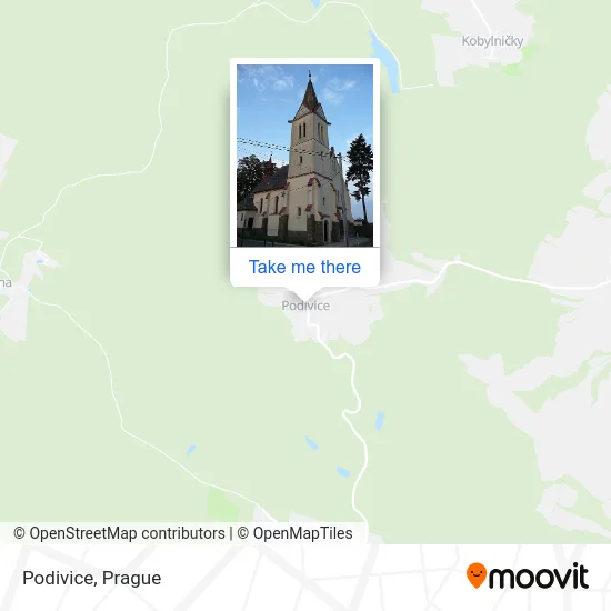 Карта Podivice