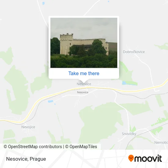 Карта Nesovice