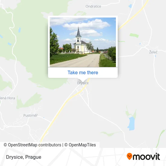 Карта Drysice