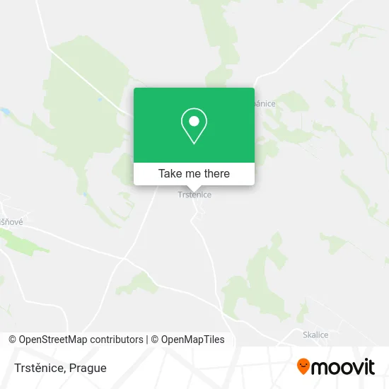 Карта Trstěnice