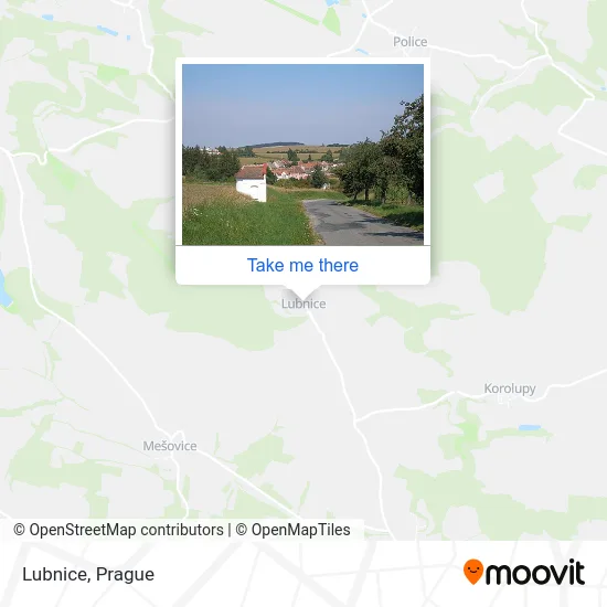 Карта Lubnice