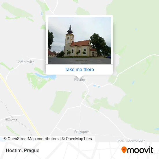Карта Hostim