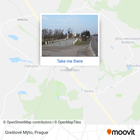 Grešlové Mýto map
