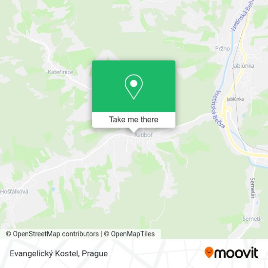 Evangelický Kostel map