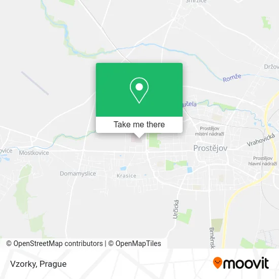 Карта Vzorky