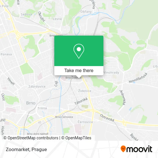 Карта Zoomarket