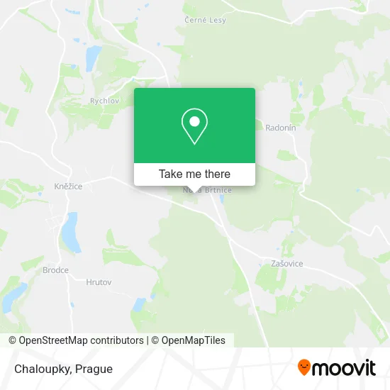 Карта Chaloupky