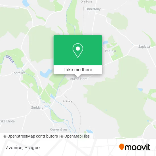 Карта Zvonice