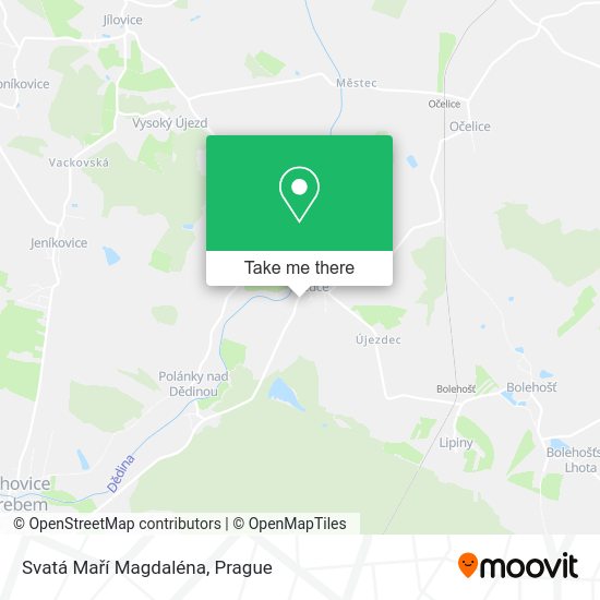 Svatá Maří Magdaléna map