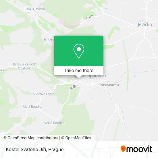 Kostel Svatého Jiří map