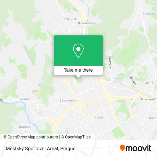 Městský Sportovní Areál map