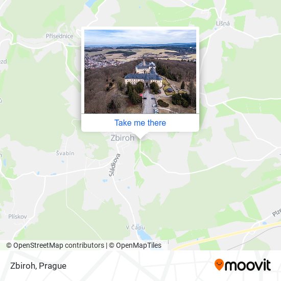 Карта Zbiroh