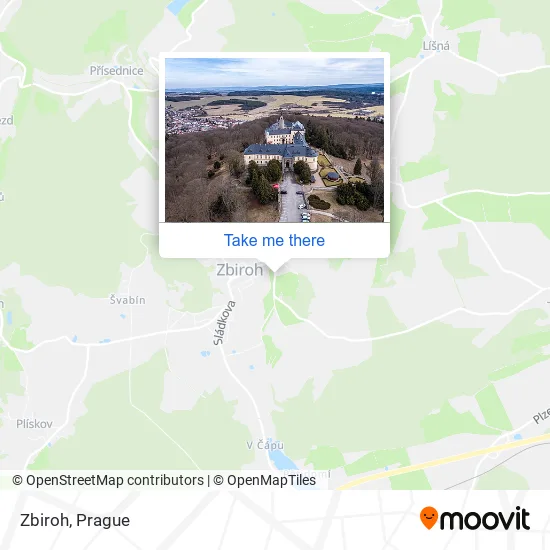 Карта Zbiroh