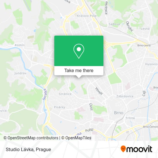 Карта Studio Lávka